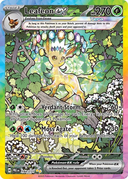 Leafeon ex (PRE 144)